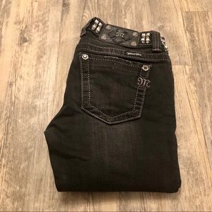 Miss Me Black Skinny Jeans